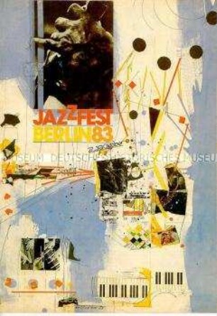 Programmheft zum Jazzfestival in Berlin (West) 1983