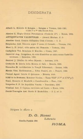 Desiderata
