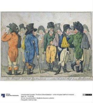 The Bond Street Battalion - or the Hospital Staff from Holland ...