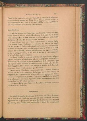 Conciertos