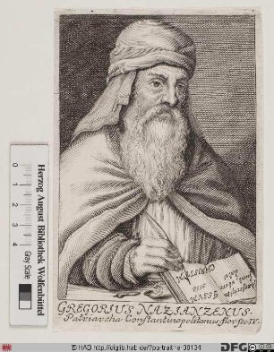 Bildnis hl. Gregor von Nazianz