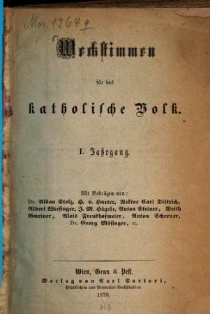 Licht, Fortschritt, Freiheit