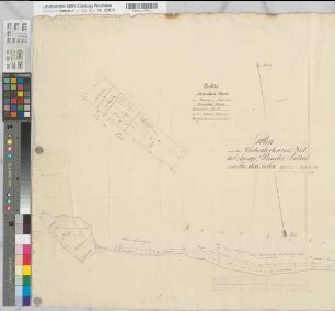 Brackel (Dortmund), Hudebefreiung und Teilung der Brackeler Waldemey (Mark), Brouillonkarte Bl.1 Küchenkorbswiese, Westholzkamp, Ruschen-Anteil, In den Erlen