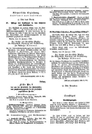 Berichtigungen : [Sonstiges] ; [Amtliche Erlasse] ; [Amtlicher Teil]