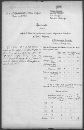 Walddorf-Häslach: Pfarrbericht 1924