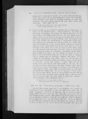 Versammlung zu Lübeck. - 1454 Juni - Juli.