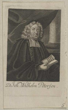 Bildnis des Joh. Wilhelm Petersen