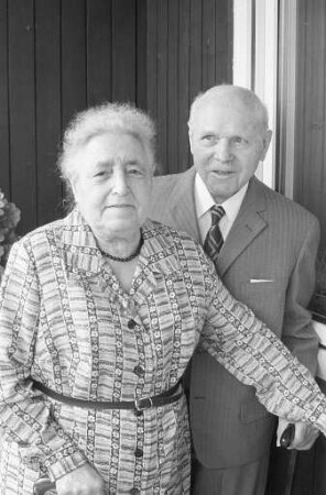 Eiserne Hochzeit der Eheleute Katharina und Hermann Pfirmann