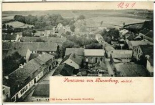 Panorama von Riesenburg, nördlich