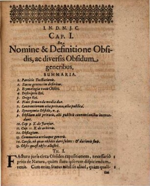 Johannes Schilteri De jure obsidum dissertatio