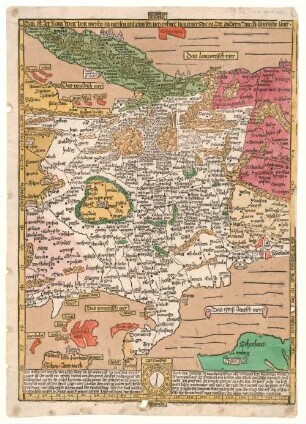 Das ist der Rom weg von meylen zu meylen mit puncten verzeychnet von eyner stat zu der andern durch deutzsche lantt
