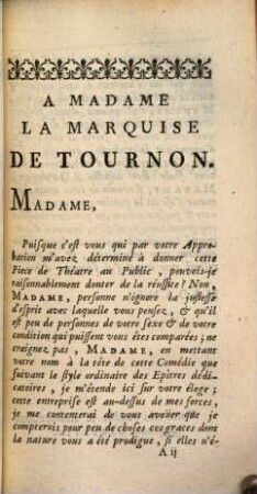 L' Horoscope Accompli : Comedie ; Représentée pour la premiere fois par les Comédiens Italiens Ordinaires du Roy, le 6 Juillet 1727