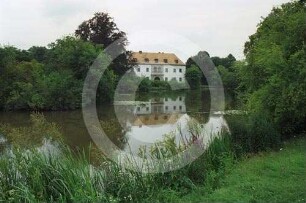 Altes Schloss Bad Muskau mit Schlossteich