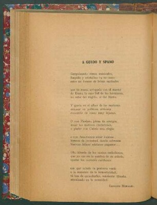 A Guido y Spano