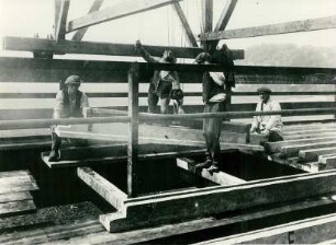Rheinbrücke Düsseldorf-Neuss, Deutschland, 1926-1928