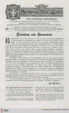 Einladung zum Abonnement
