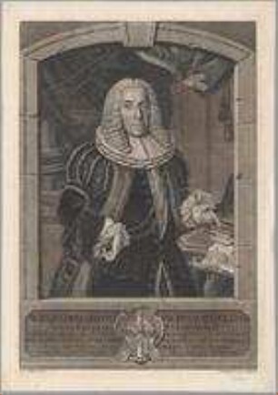 Sigmund Christoph (I.) Harsdörfer, Septemvir, Landpfleger, Pfleger der Mendelischen Zwölfbrüderstiftung etc.; geb. 22. August 1689; gest. 7. November 1759