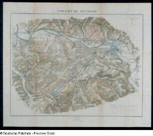 Schlacht bei Spicheren, Plan 3 (1:25 000)