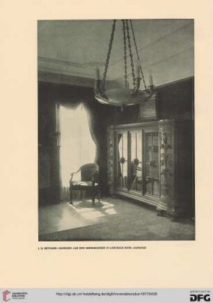 Zu den Arbeiten von J. D. Heymann - Hamburg