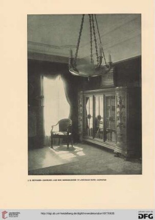 Zu den Arbeiten von J. D. Heymann - Hamburg