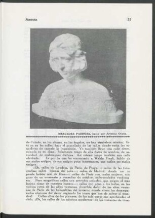 Mercedes Padrosa : busto