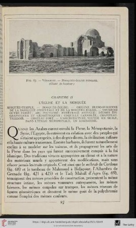 Chapitre II: L'église et la mosquée