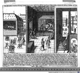 Wie Genneral Walstain Hertzog von Fridland neben andern Obristen Zu Eger den 25 February sein erstochen und erschlagen worden. Ao. 1634