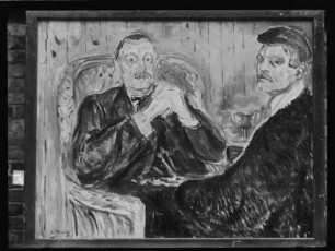 Torvald Stang und Edvard Munch
