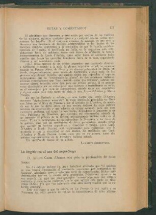 La lingüística al uso del arqueólogo