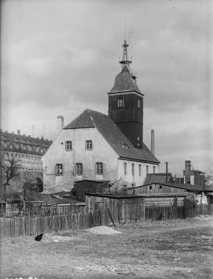 Dresden-Löbtau. Ehemaliges Kanonenbohrwerk an der Weißeritz ("vor dem Freiberger Schlage")