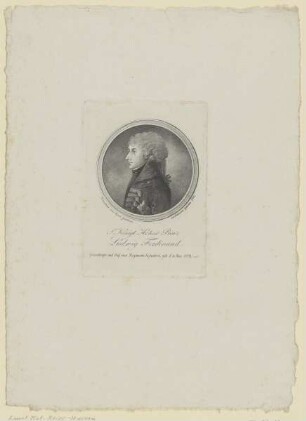 Bildnis des Ludwig Ferdinand von Preußen