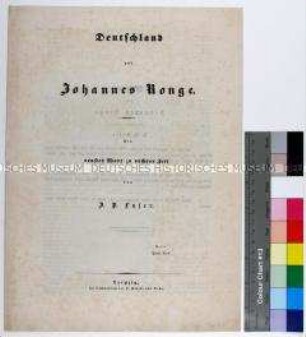 Kommentar des Schriftstellers Johann Peter Lyser zum Brief von Johannes Ronge an den Trierer Bischof Wilhelm Arnoldi