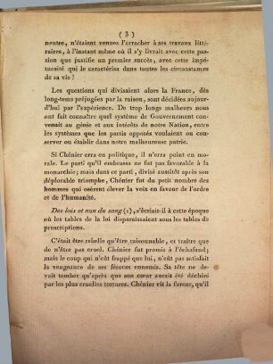 Funérailles de M. de Chénier : Le 12 janvier 1811