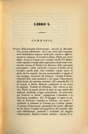 Storia della vita e del pontificato di Pio VII, 1