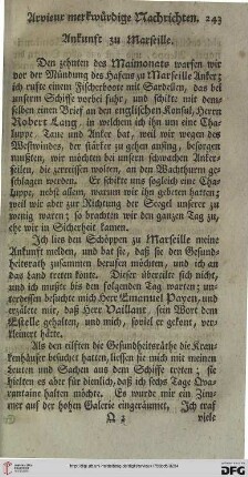 Ankunft zu Marseille