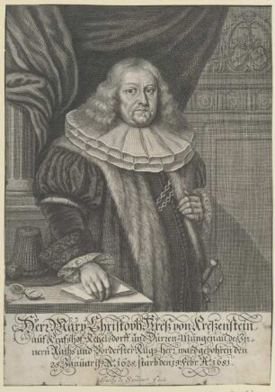 Bildnis des Marx Christoph Kreß von Kreßenstein