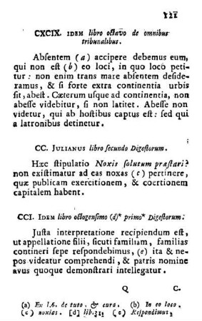 CCI. - CCXLVI.