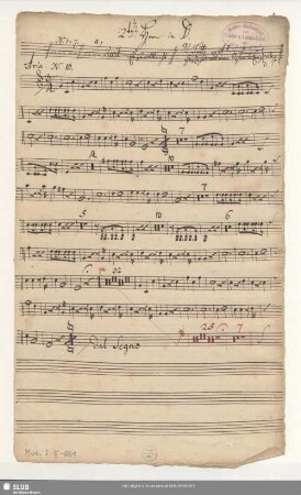 2tes Horn in D.