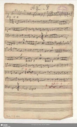 2tes Horn in D.