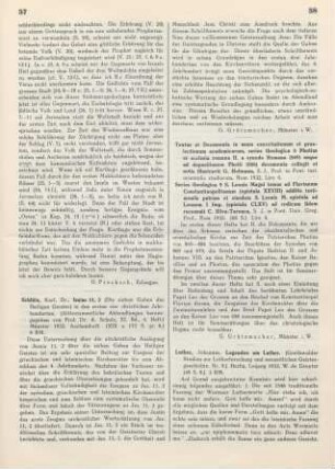 57-58 [Rezension] Schlütz, Karl, Isaias 11,2