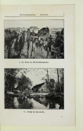 3. Die Bastei im Elb-Sandsteingebirge