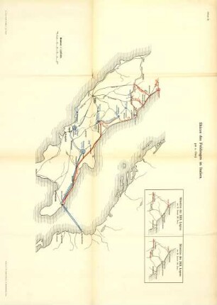 Skizze des Feldzuges in Italien. (49 v. Chr.)