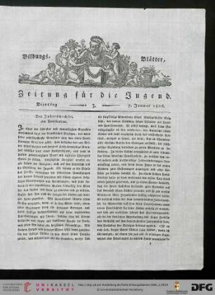 Heft 3 (7. Januar 1806)