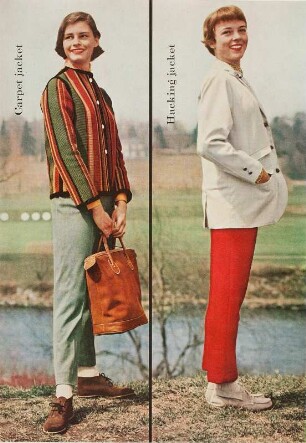 Modeaufnahme, Tearsheet, Frontispiz, Faltblatt (Mademoiselle)
