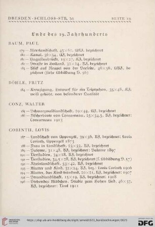 Ende des 19. Jahrhunderts