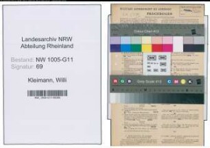 Entnazifizierung Willi Kleimann , geb. 25.01.1907 (Vulkaniseur)