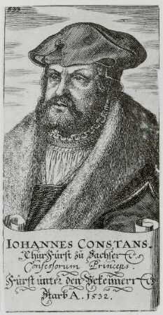 Bildnis Johann I. (der Beständige), Kurfürst von Sachsen