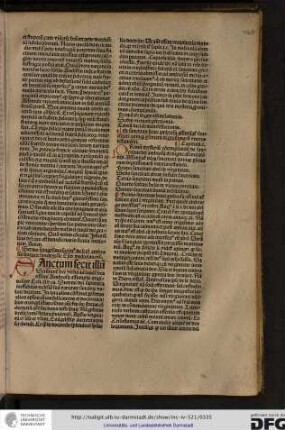 Sanctum fecit illum... Ecclesiastici xlv capitulo. Summi dei sapientia ineffabilis ecclesiam suam varietate sanctorum voluit decorare, in qua alios constituit prophetas alios apostolos...