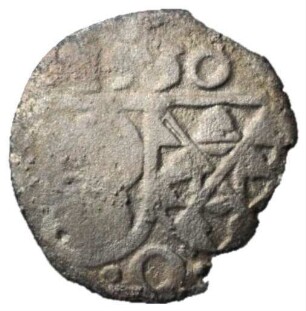 Fundmünze, Pfennig (einseitig), 1530?