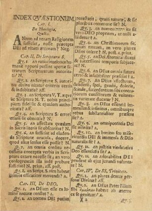 Index Qvaestionum